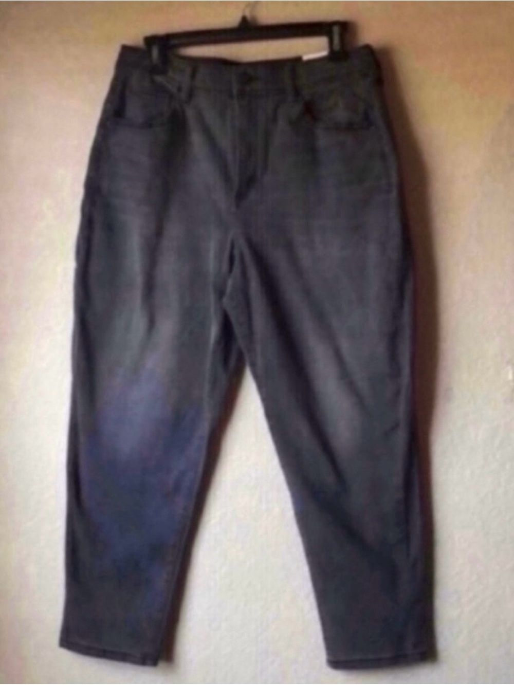 New Sonoma Jeans Light Black High Rise Mom Jeans Denim Casual Preppy Women’s 10R